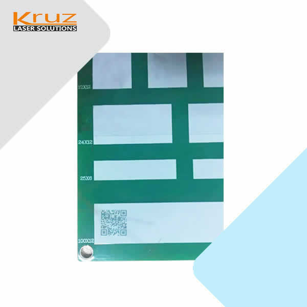 Electronics laser marking